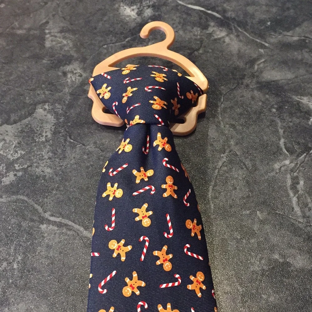 Wembley Gingerbread Clip Washable Tie